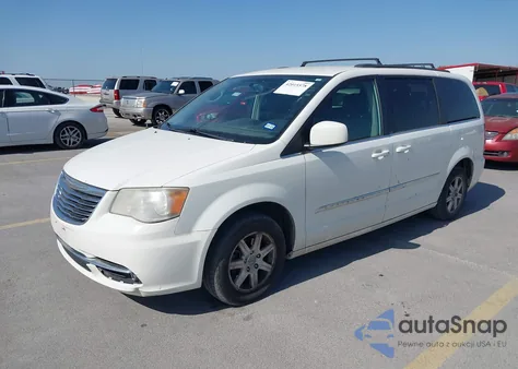 2012 Chrysler Town & Country Touring z USA, uszkodzony, nr VIN 2C4RC1BG7CR308985